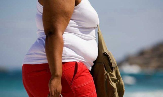 Женщина с избыточным весом